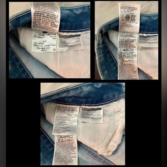 Levi's 711 Women’s Modern Rise Demi Curve Zip Ankle Crop Jeans/Jeggings - Picture 6 of 6